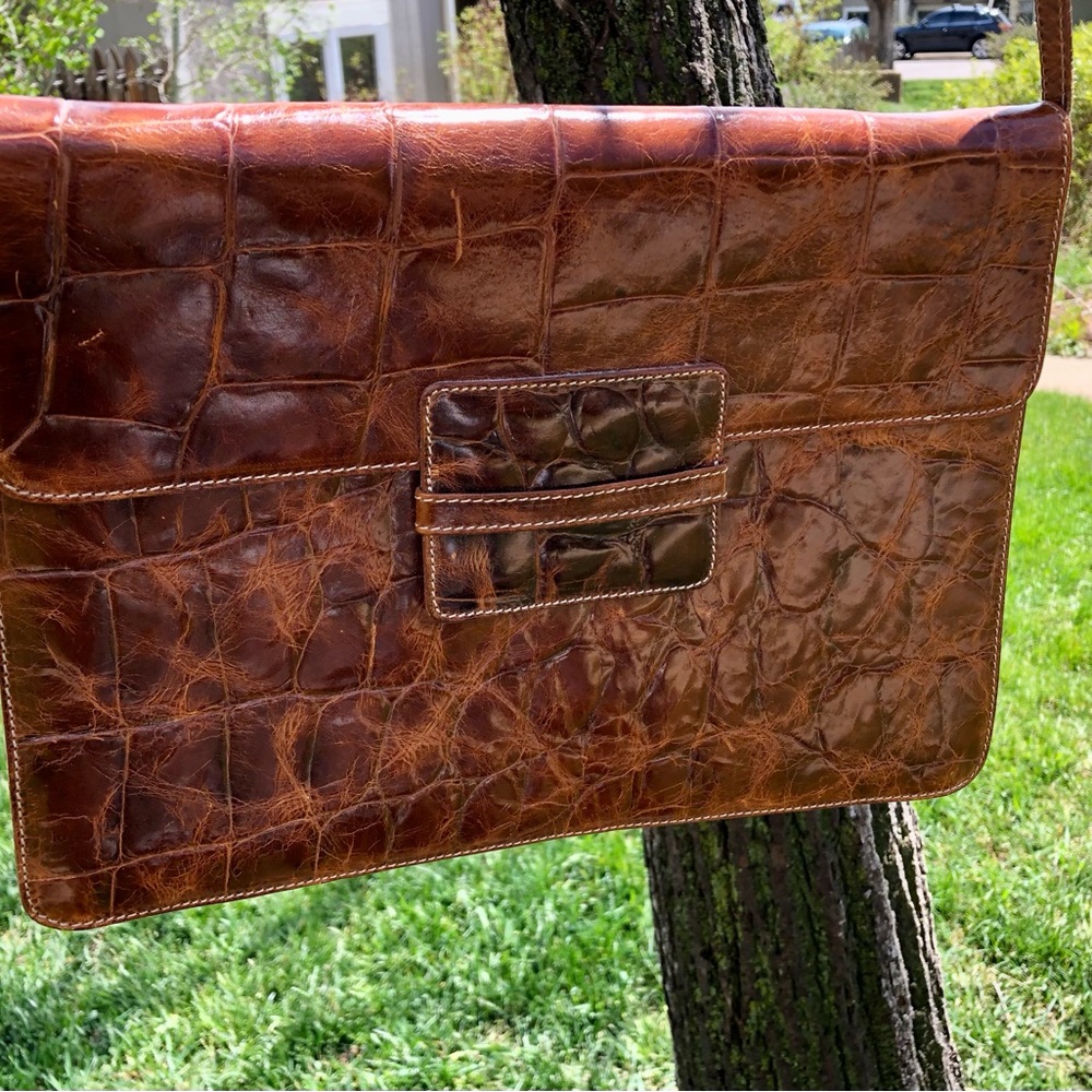 Furla Authentic Vintage Leather purse, Italian Luxe Brand, Made in Italy